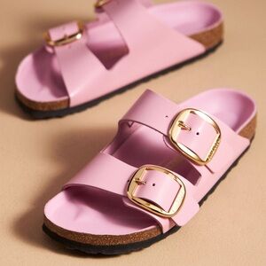 Arizona High Shine Big Buckle Fondant Pink size 9/40